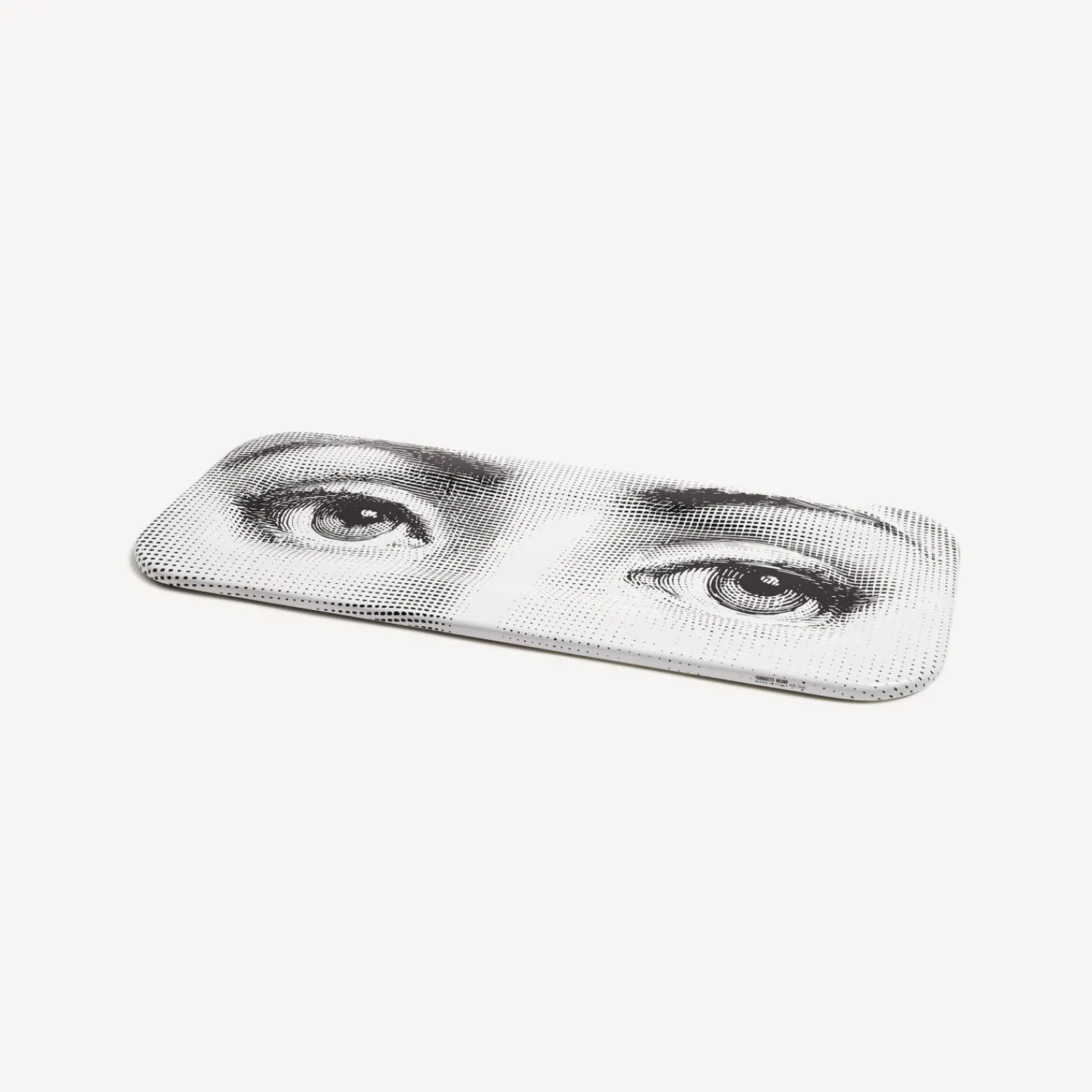 Decorative Trays And Pliants<Fornasetti Tray Occhi White/Black