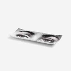 Decorative Trays<Fornasetti Tray Occhi White/Black