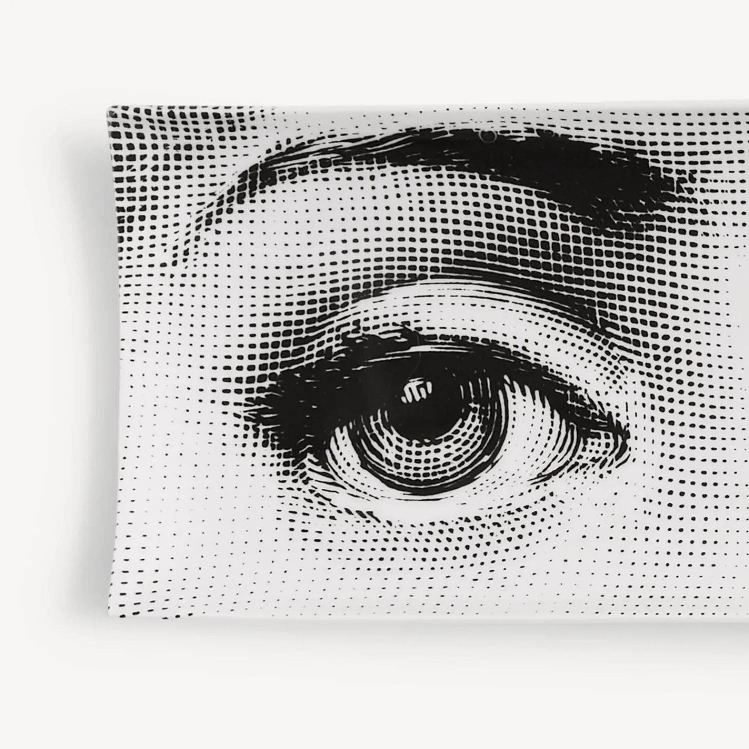 Decorative Trays<Fornasetti Tray Occhi White/Black