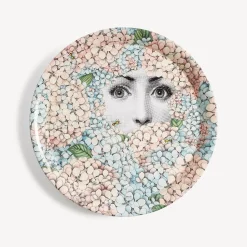 Decorative Trays And Pliants<Fornasetti Tray Ortensia Multicolour