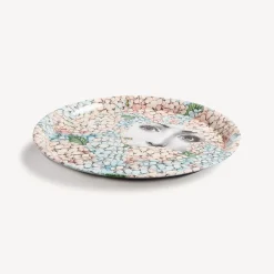 Decorative Trays And Pliants<Fornasetti Tray Ortensia Multicolour