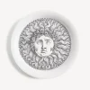 Decorative Trays And Pliants<Fornasetti Tray Re Sole White/Black