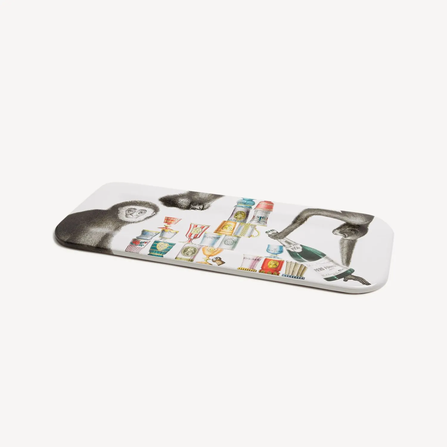 Decorative Trays And Pliants<Fornasetti Tray Scimmie Multicolour