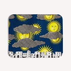 Decorative Trays And Pliants<Fornasetti Tray Sole Di Capri Multicolour