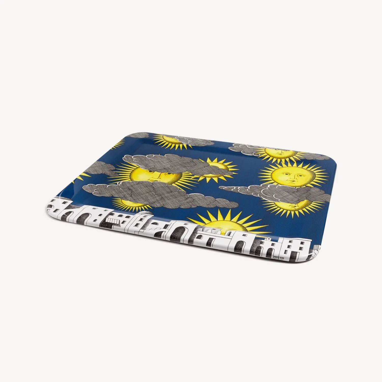 Decorative Trays And Pliants<Fornasetti Tray Sole Di Capri Multicolour