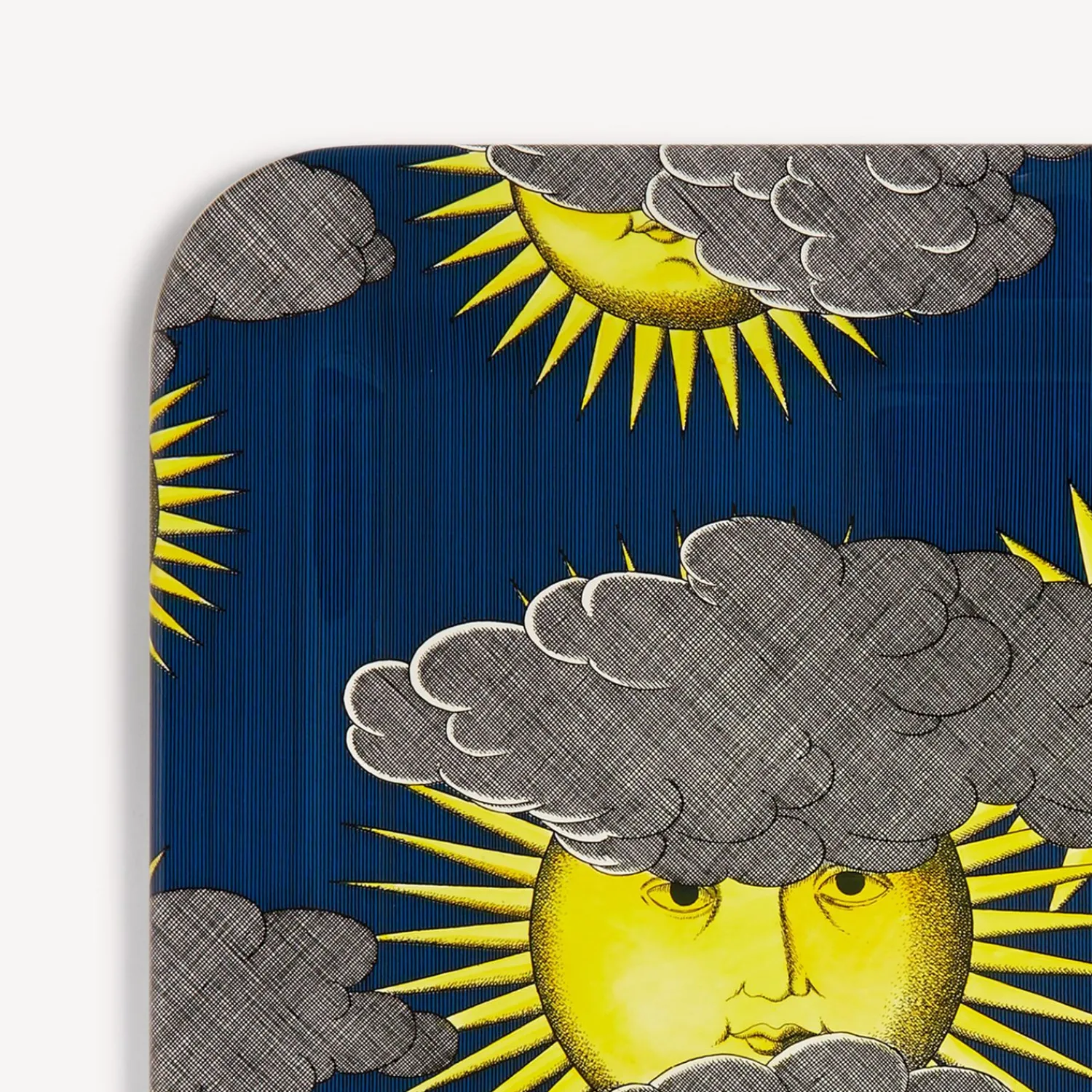 Decorative Trays And Pliants<Fornasetti Tray Sole Di Capri Multicolour