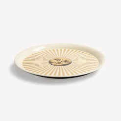 Decorative Trays And Pliants<Fornasetti Tray Sole Raggiante Gold/White