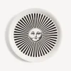 Decorative Trays And Pliants<Fornasetti Tray Sole Raggiante White/Black