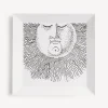 Decorative Trays<Fornasetti Tray Solitario White/Black