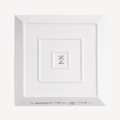 Decorative Trays<Fornasetti Tray Solitario White/Black