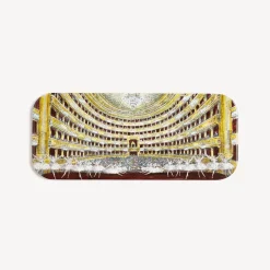 Decorative Trays And Pliants<Fornasetti Tray Teatro Alla Scala Interno Multicolour
