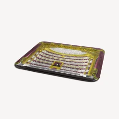 Decorative Trays And Pliants<Fornasetti Tray Teatro Scala Interno Multicolour