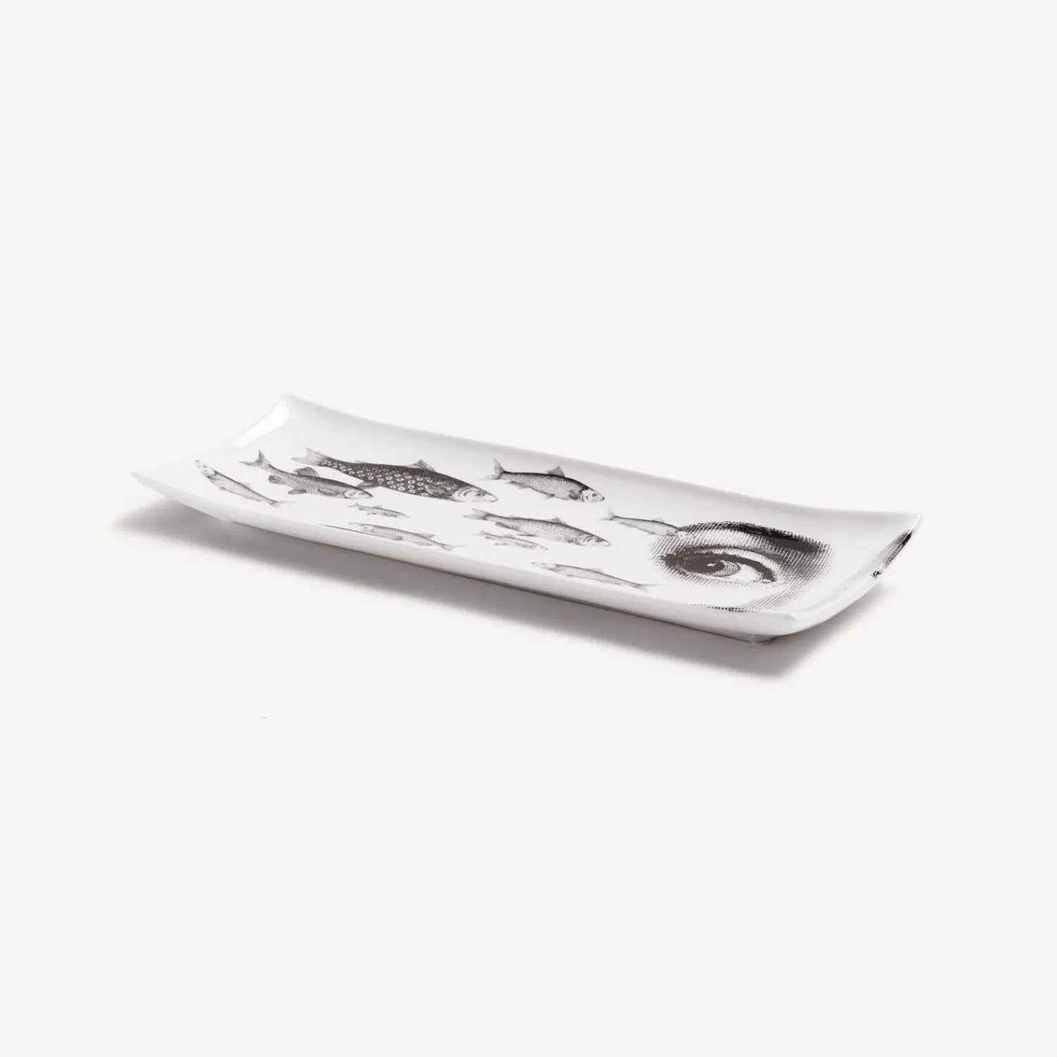 Decorative Trays<Fornasetti Tray Tema E Variazioni N.392 White/Black