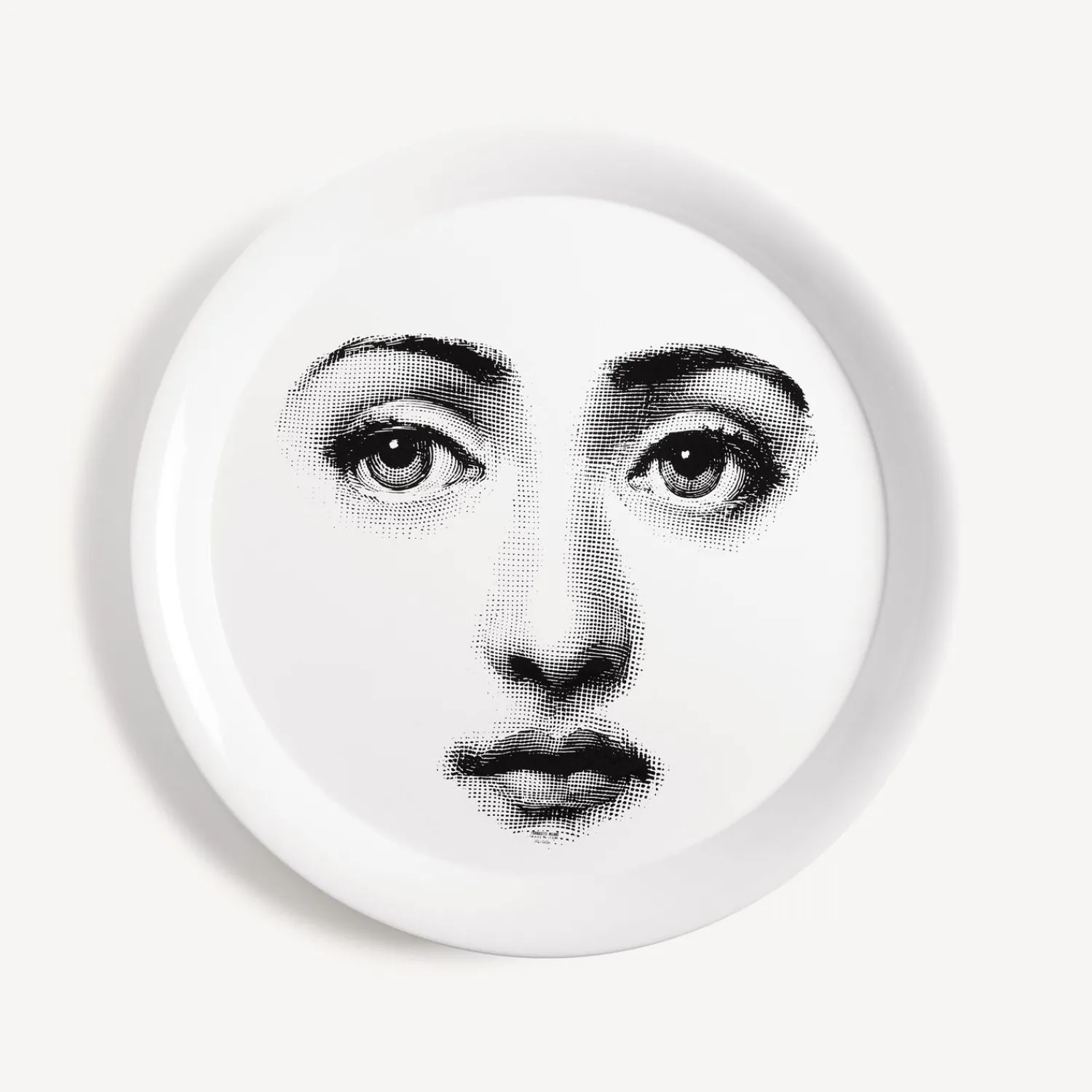 Decorative Trays And Pliants<Fornasetti Tray Tema E Variazioni N.6 White/Black