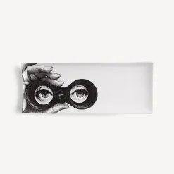 Decorative Trays<Fornasetti Tray Tema E Variazioni N.371 White/Black