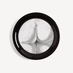 Decorative Trays And Pliants<Fornasetti Tray Tergonomico White/Black