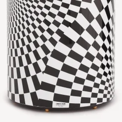 Umbrella Stands<Fornasetti Umbrella Stand Egocentrismo White/Black