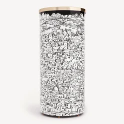 Umbrella Stands<Fornasetti Umbrella Stand Gerusalemme White/Black