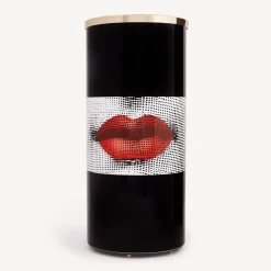 Umbrella Stands<Fornasetti Umbrella Stand Kiss White/Black/Red