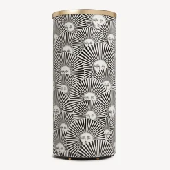 Umbrella Stands<Fornasetti Umbrella Stand Soli A Ventaglio White/Black