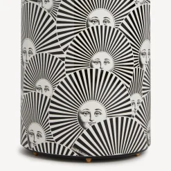 Umbrella Stands<Fornasetti Umbrella Stand Soli A Ventaglio White/Black