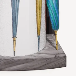 Umbrella Stands<Fornasetti Umbrella Stand Trompe L'Oeil Trompe L'Oeil Di Portaombrelli Multicolour