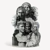 Umbrella Stands<Fornasetti Umbrella Stand Trompe L'Oeil Teste Antiche White/Black