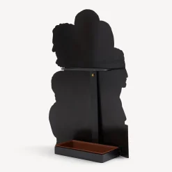 Umbrella Stands<Fornasetti Umbrella Stand Trompe L'Oeil Teste Antiche White/Black