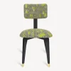 Chairs<Fornasetti Upholstered Chair Oggetti Su Cannete Black/White/Green