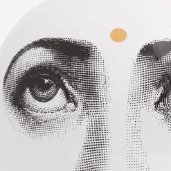 Vases<Fornasetti Vase Ajna White/Black/Gold