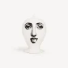 Vases<Fornasetti Vase Antipatico White/Black
