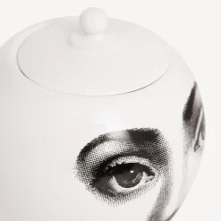 Vases<Fornasetti Vase Antipatico White/Black