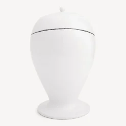 Vases<Fornasetti Vase Burlone White/Black