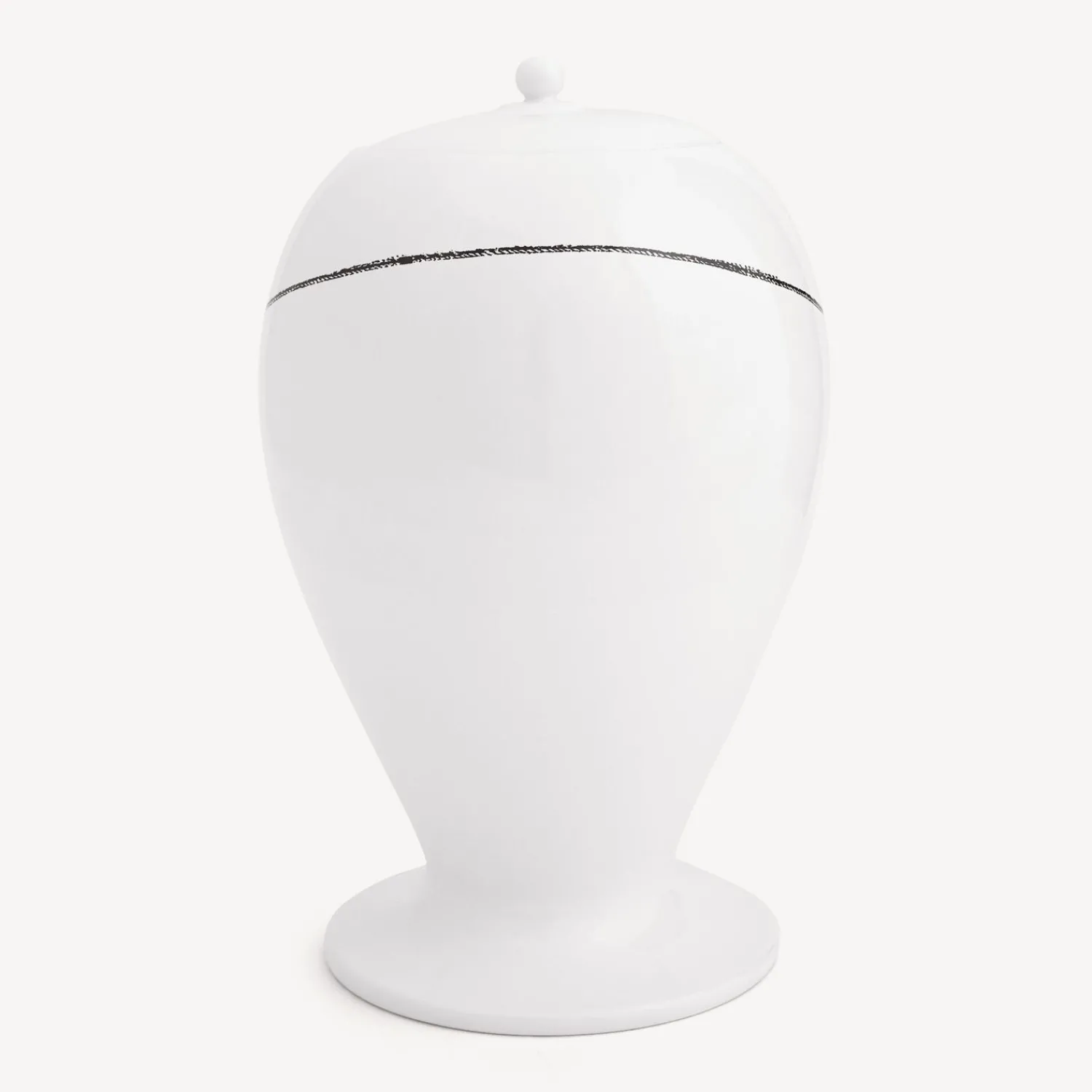 Vases<Fornasetti Vase Burlone White/Black