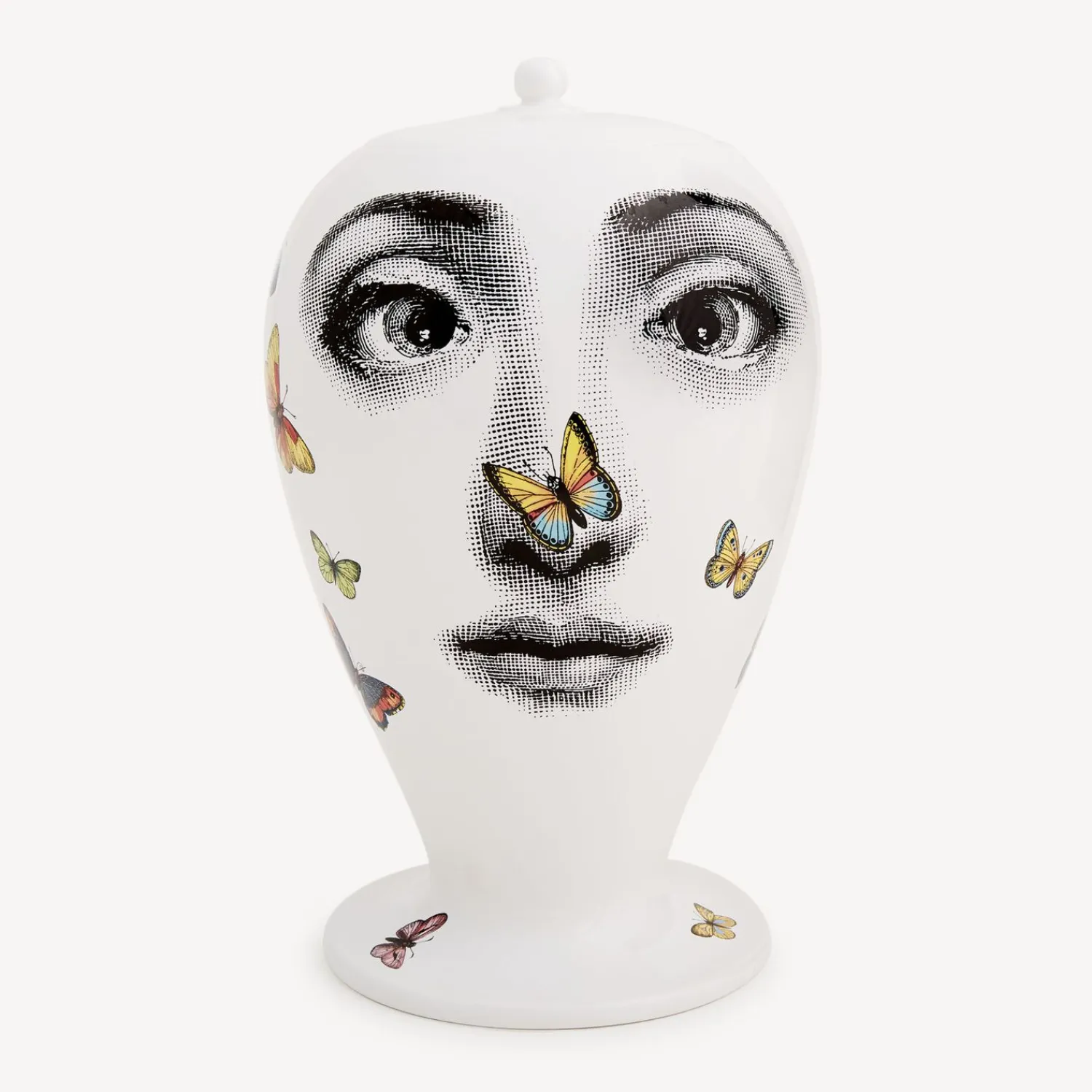 Vases<Fornasetti Vase Farfalle Multicolour
