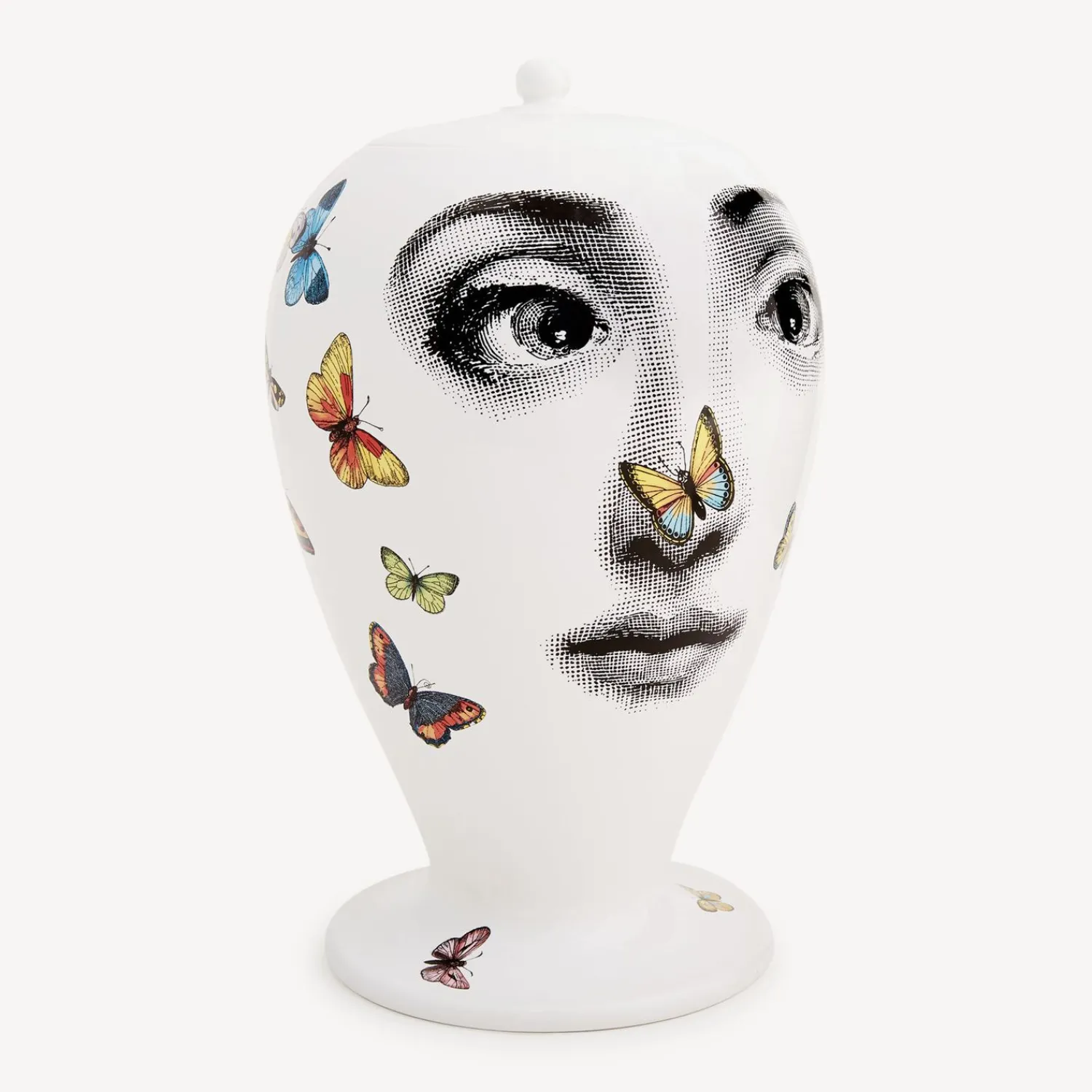Vases<Fornasetti Vase Farfalle Multicolour