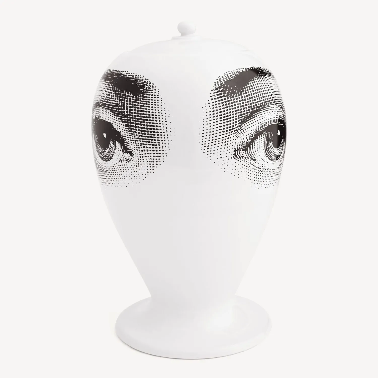 Vases<Fornasetti Vase Occhio Per Occhio White/Black