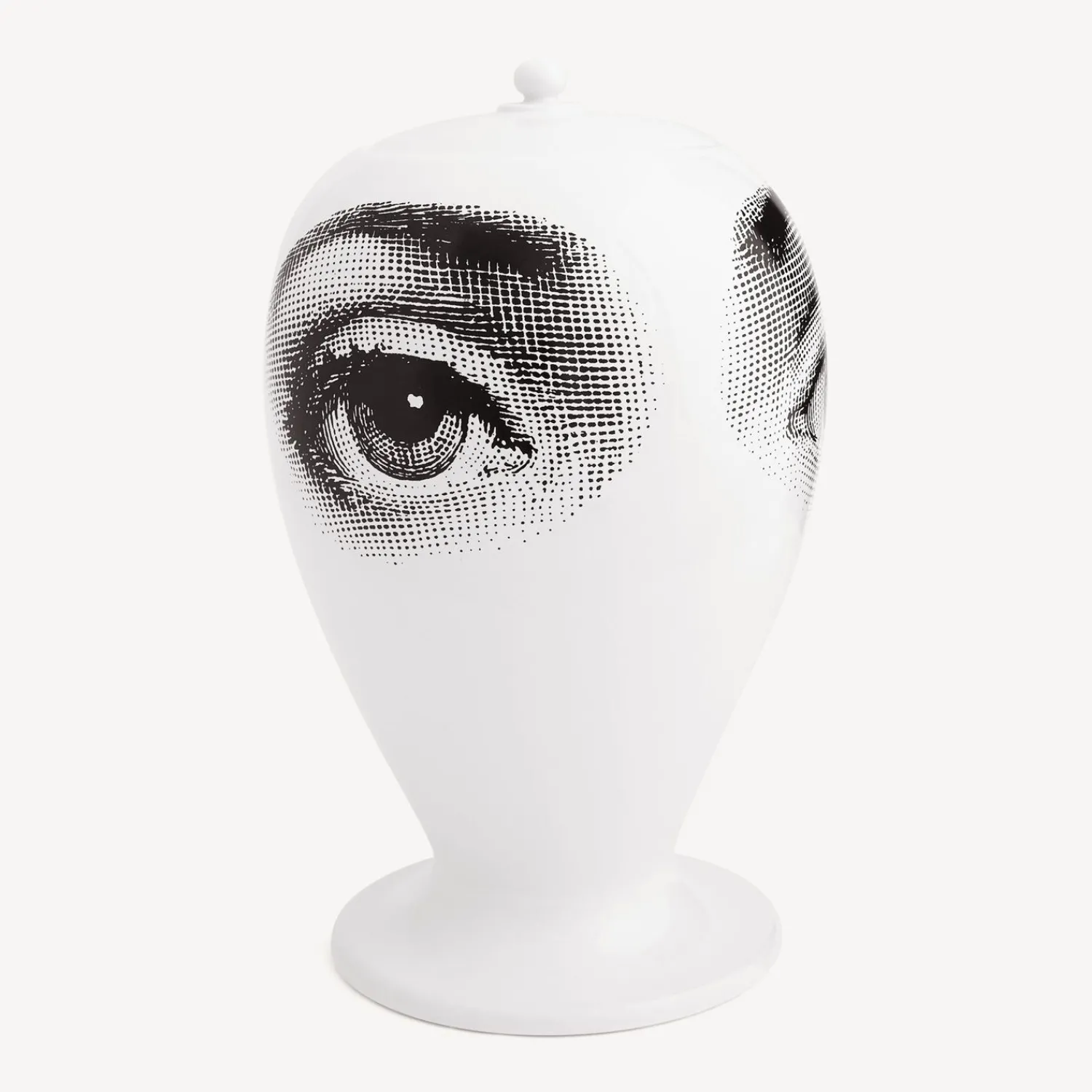 Vases<Fornasetti Vase Occhio Per Occhio White/Black