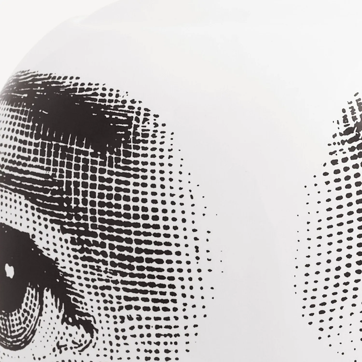 Vases<Fornasetti Vase Occhio Per Occhio White/Black