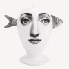 Vases<Fornasetti Vase Pesce White/Black