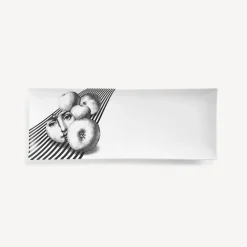 Decorative Trays<Fornasetti Vassoio Tema E Variazioni N.390 White/Black