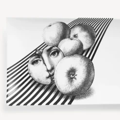 Decorative Trays<Fornasetti Vassoio Tema E Variazioni N.390 White/Black