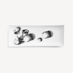 Decorative Trays<Fornasetti Vassoio Tema E Variazioni N.218 White/Black