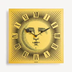 Wall Clocks<Fornasetti Wall Clock Sole Yellow/Black