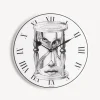 Wall Clocks<Fornasetti Wall Clock Tema E Variazioni N.184 White/Black