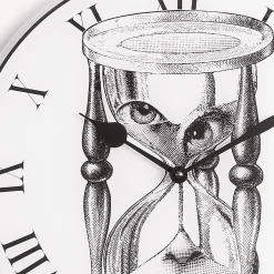 Wall Clocks<Fornasetti Wall Clock Tema E Variazioni N.184 White/Black