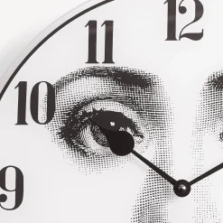 Wall Clocks<Fornasetti Wall Clock Viso White/Black