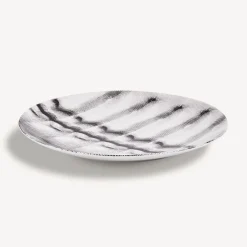 Repetition<Fornasetti Wall Plate Tema E Variazioni N.238 White/Black