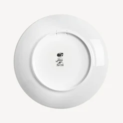 Flowers<Fornasetti Wall Plate Tema E Variazioni N.315 White/Black