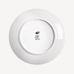 Surrealism<Fornasetti Wall Plate Tema E Variazioni N.297 White/Black/Gold